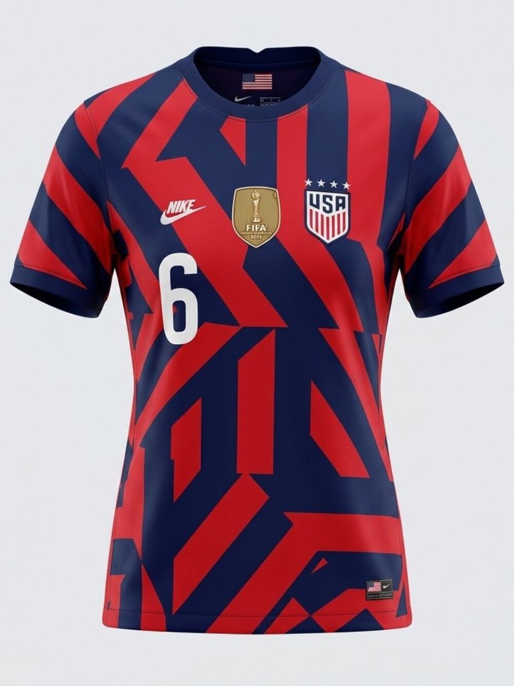Nike USWNT Lynn Williams #6 Jersey XL NWT 2019 World Cup Patch NWT 150